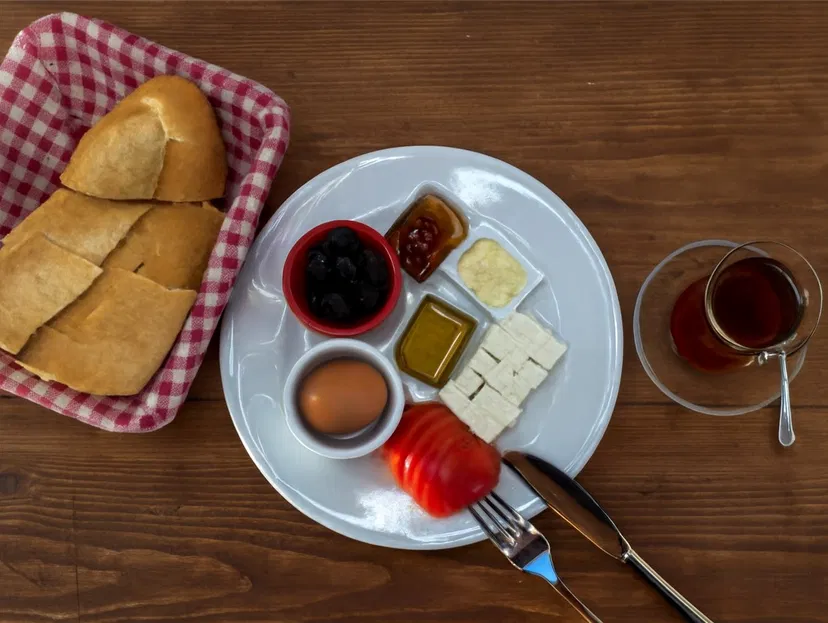 Tek Kişilik Kahvaltı Tabağı